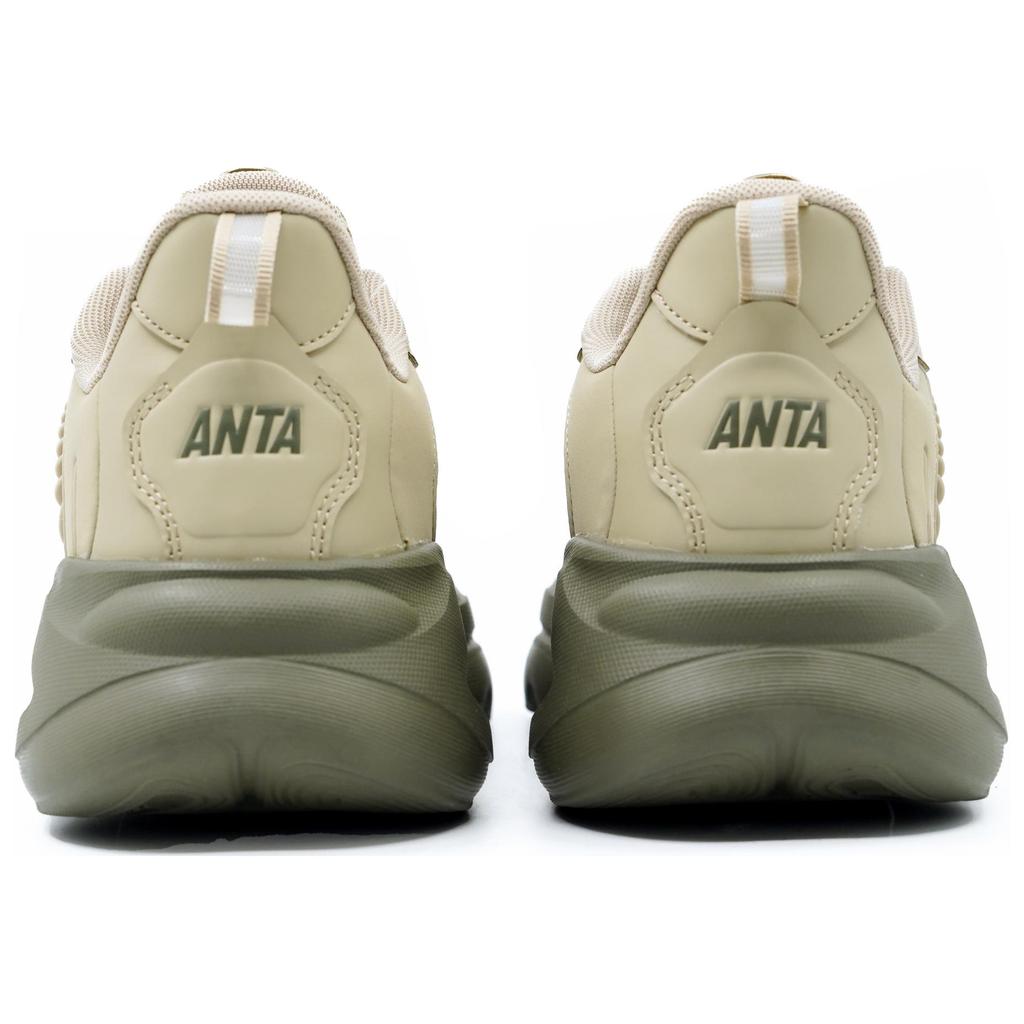 Anta Chao Bai Max Fashion Trend Удобные универсальные нескользящие износостойкие повседневные туфли с низким верхом Мужские повседневные туфли цвета хаки 112518841R-1