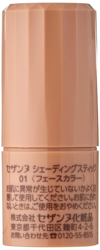 CEZANNE Shading Stick Face Makeup Matte Brown (x 1)