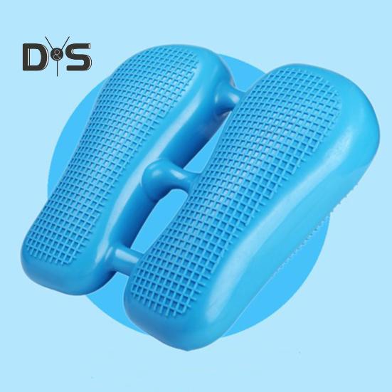 Надувной степпер с противоскользящим покрытием для йоги, тренировки равновесия, педальный тренажер, коврик для домашнего офиса, тренажерного зала, многофункциональный воздушный степпер, портативное фитнес-оборудование