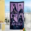 K-pop Demon Hunters Beach Towel Quick-Dry Soft Microfiber Comfortable Lightweight