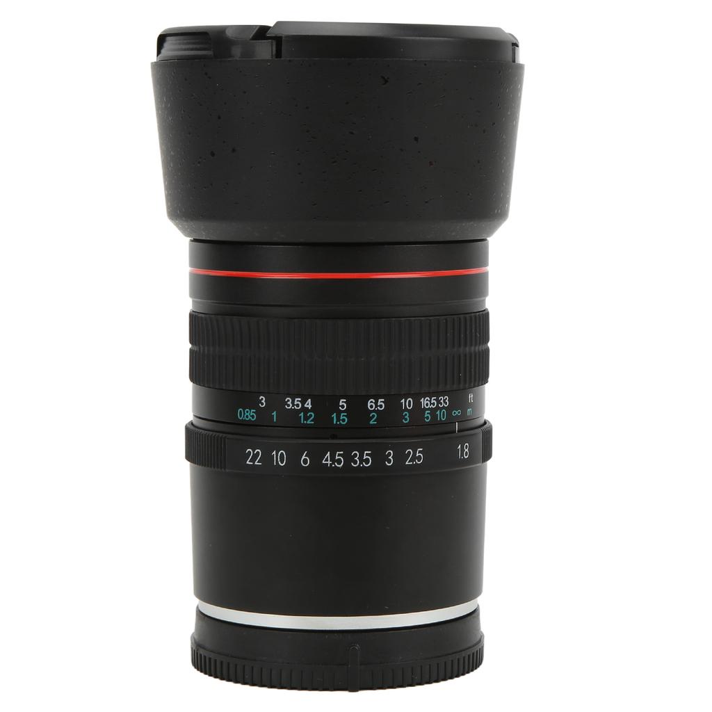 85mm F1.8 Large Aperture Camera Lens Medium Telephoto Manual Focus Full Frame Portrait Lens for A6400