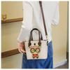 Contrast Color Cute Tote Bag, Large Capacity Fashion Choice.