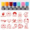 English Comment Seal Long-lasting Ink Usage English Comment Stamp Multiple Color Options