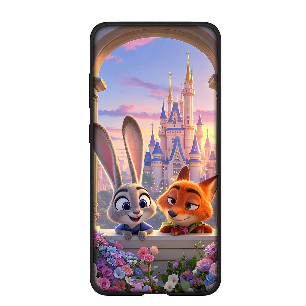 Чехол для телефона для iPhone 17 16 15 Plus X Huawei P30 P20 Lite Redmi Note 14 12 11 13 Pro Max OPPO A60 A80 A40 A18 A38 A54 Зверополис 2 Джуди Ник Гэри Cover
