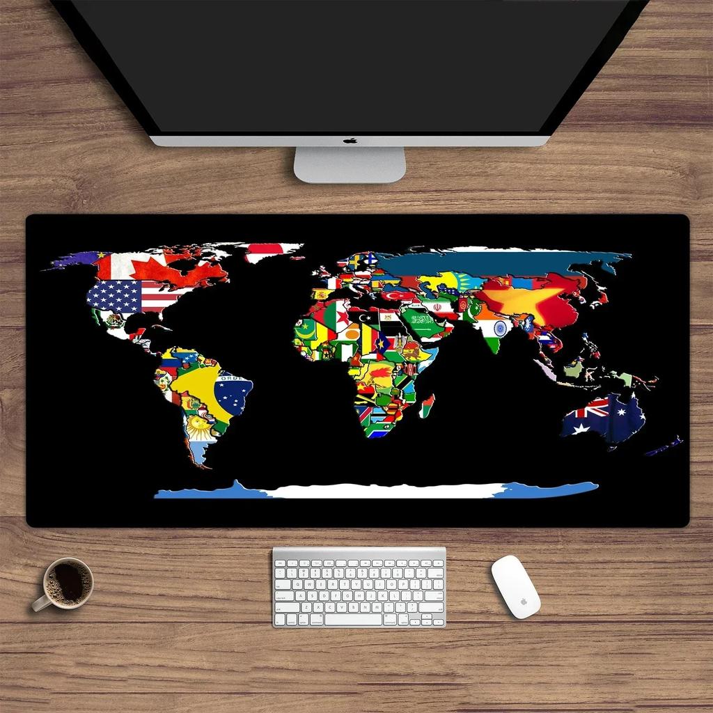 Древняя карта Средиземья Коврик для мыши Большая площадь XXL Игровой Офисный Настольный компьютер Ковер Коврик для стола для ноутбука Настольный коврик Ковер для клавиатуры