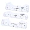 8 Pcs T-Shirt Ruler Guide V Neck Alignment Tool To Center Designs Measurement