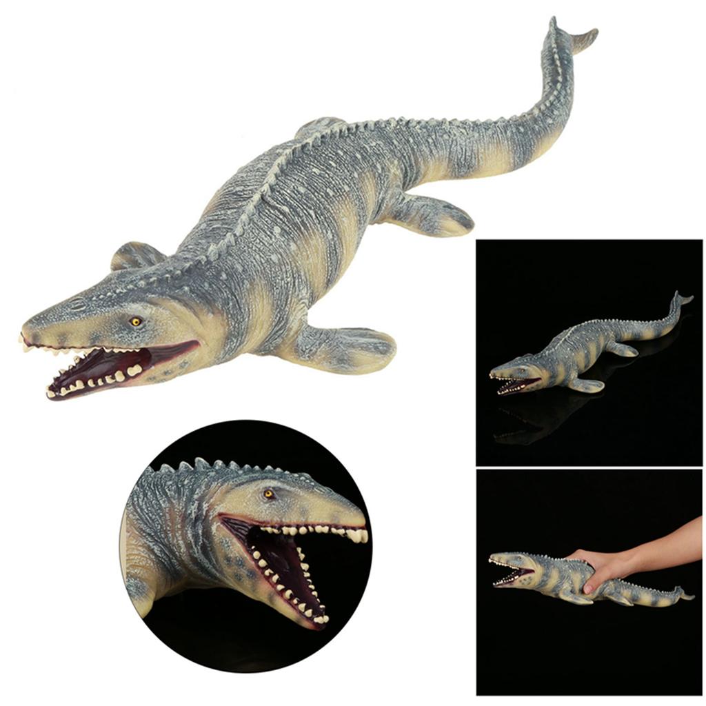 45CM Realistic Mosasaurus Dinosaur Animal Model Figure Kids Toys Christmas Gift