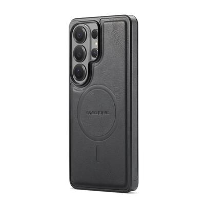 Магнитный чехол для телефона в ретро-стиле для Samsung Galaxy S26 Ultra S25 Edge S24 Plus S23 Fe Кожа+ТПУ+ПК Защитная крышка