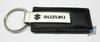 Оригинальный кожаный брелок Suzuki черного цвета KC1540.SUZ