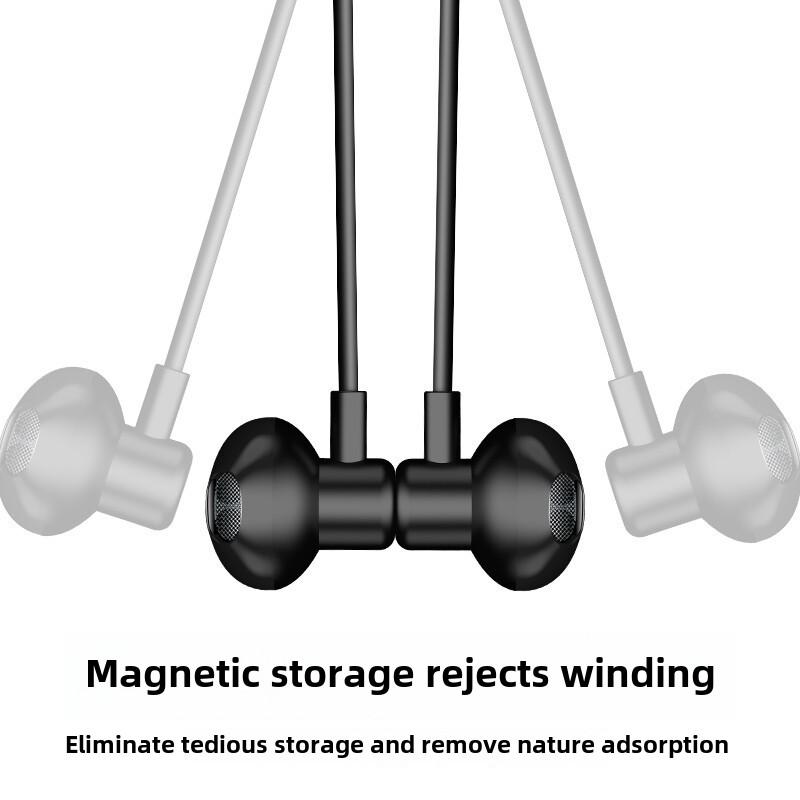 Новая беспроводная Bluetooth-гарнитура с подвеской на шею для музыки, игр, спорта, полувкладыши, тяжелые басы, стерео Bluetooth-гарнитура