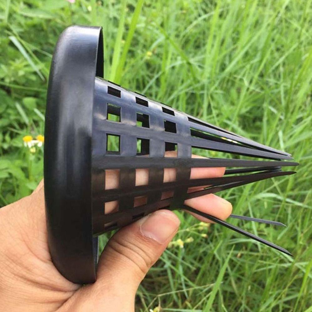 1Pcs Plastic Fishing Cage Cover Basket Outdoor Eel Cage Trap Fishing Net Tapered Monopterus Albus and Loach Lid Outdoor Fishing