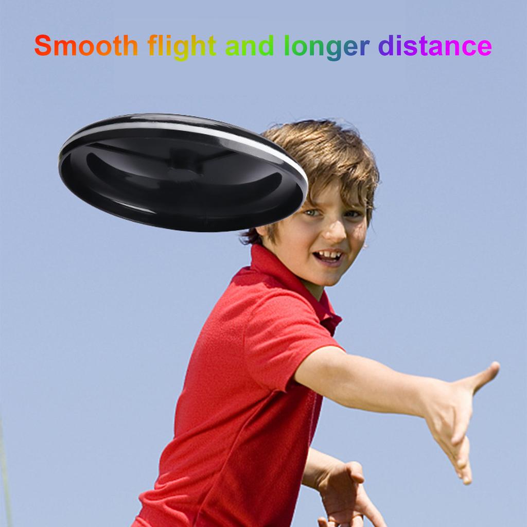 Youth Outdoor Sports Flying Disc LED Light-up Flying Disc Toy Luminous Flying Saucer with 42 LED