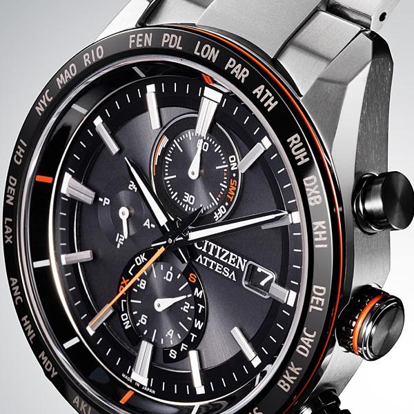 Citizen AT8189-61E ( Watch ATTESA Solar-powered Eco-Drive Radio-controlled Direct Flight ACT Line)