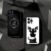 Готический Чехол-Бэтмен для iPhone 17 16 15 14 13 12 11 Pro Xs Max Mini Plus Противоскользящий Ударопрочный Жесткий