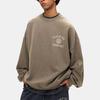 Fear of God Essentials Флисовая толстовка с круглым вырезом, меланжево-серая, мужская, топ 192HO246261F