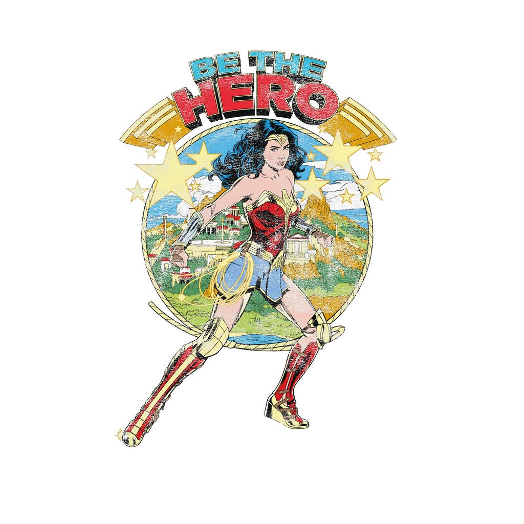 Wonder Woman Футболка унисекс для взрослых Be The Hero