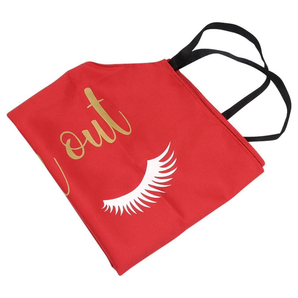 Polyster Cotton Lash Extension Apron Printed Nail Art Apron Reusable Cooking Aprons  Women Girls
