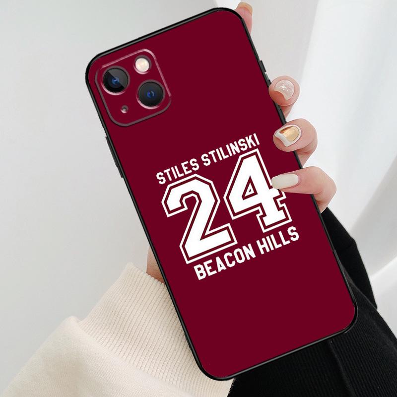 Чехол для телефона Teen Wolf Beacon Hills для iPhone 17 Pro Max 16 15 11 13 12 14 Pro Max mini 15 16 Plus 16e 17 Air Cover