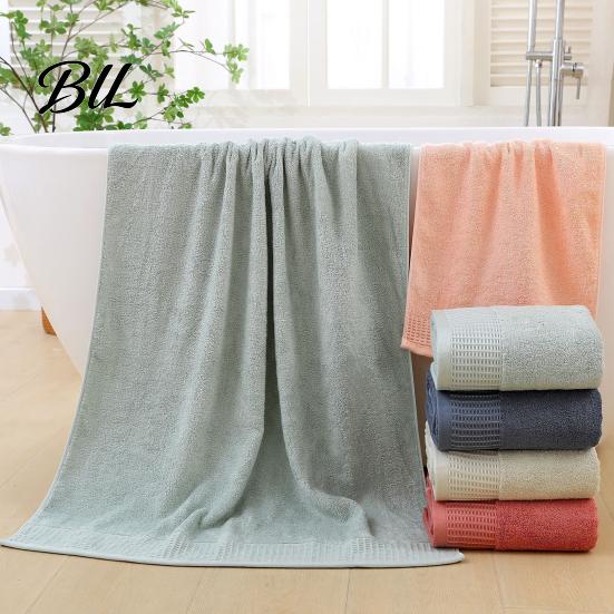 Soft Bathroom Towel Sets Bamboo Fiber Bath Towel, Thick Absorbent Large Shower for Comfortable Linens Adults, Non Shedding Quick Dry Washcloth