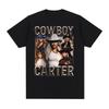 Бейонсе Cowboy Carter Тур 2026 Графические Футболки Унисекс Женская Мода Тренд Уличная Мода Футболки Повседневный Комфорт 100% Хлопок Футболка