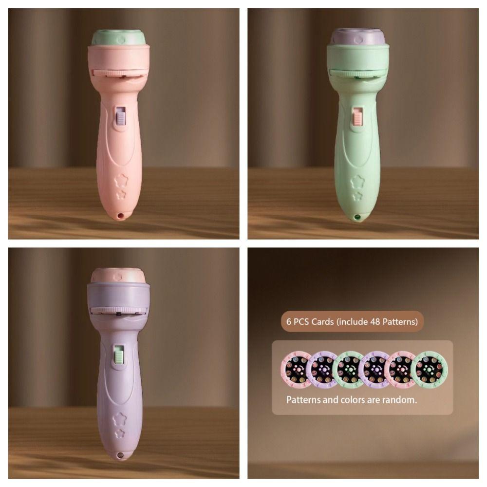 Cognition Baby Projector Torch Early Educational Children Luminous Toys Kindergarten