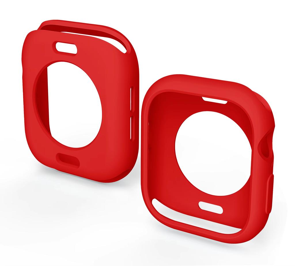 Soft Silicone Case for Apple Watch Series 11 10 46mm 42mm Accessories Protective Shell Bumper iwatch series 10 46 mm 42 mm Cover