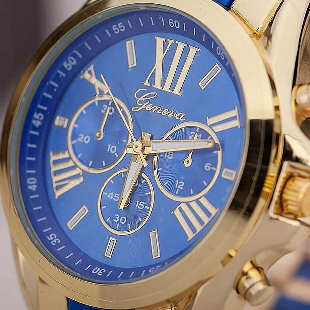 Luxury Stainless Steel Watch Date Week Men Quartz Analog Wrist Watch