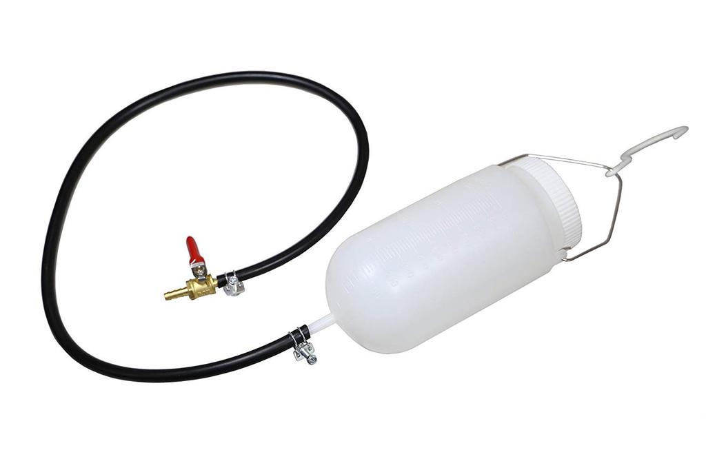 Подвесной бензобак 1 л, Запасной бак, Резервный бак для обслуживания мотоцикла с краном и шлангом, Инструмент для регулировки карбюратора