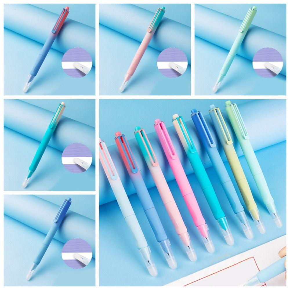Magic Pen With Eraser Press Fountain Pen Thermal Erasable Fountain Pen  Student