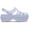 Crocs Igloo Comfortable and Versatile Roman Sandals 5cm Women's Blue