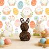 Wicker  Ornament Handcrafted Easter Bunny Home Decor Garden Decorative Piece