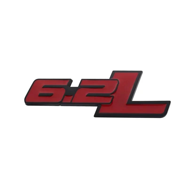ABBU1 3D Premium 6.2 L 6.2L car Hood Fender trunk Rear Bonnet Nameplate Decal Emblem Badge Sticker