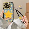 Браслет со звездочкой подходит для чехла мобильного телефона Apple 16, vivo, Xiaomi 15pro, полноразмерного, противоударного, 17, Huawei 14max.