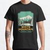 Men Fashion Casual Short Sleeves White Mountain National Forest Black Tees Classic Oversized T-shirts