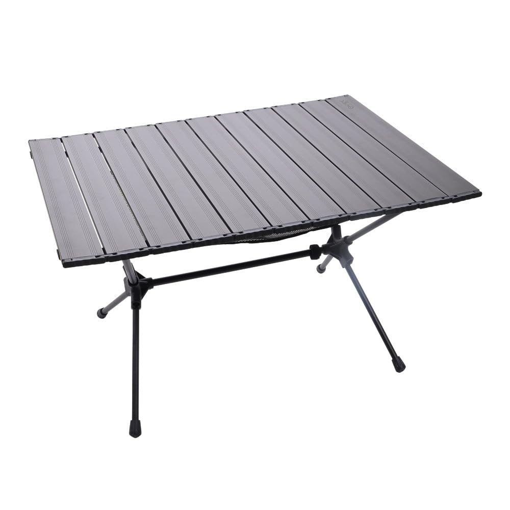 GIMMICK Folding Table Outdoor Table Camping Heat Resistant Leisure Foldable Roll Storage Lightweight 30kg Load Capacity Simple Compact Disaster