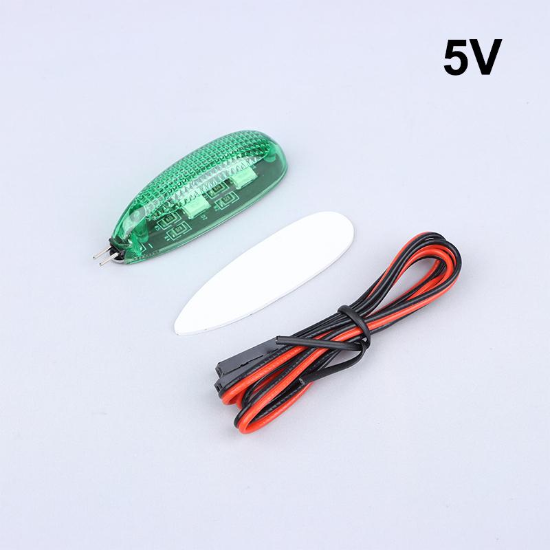 5V/12V Led Navigation Light Aerial Lights For Fixed-Wing & Quadcopter Night Flying Rc Airplane Hobby Plane Drone Parts