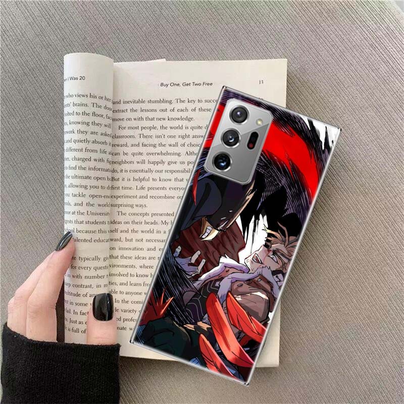 Аниме MHA Hawks BNHA Чехол для телефона Samsung Galaxy S25 Edge S24 S23 FE S22 S26 Ultra S21 S20 S10 Plus Capa Мягкий