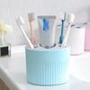Полка для хранения зубных щеток, универсальный держатель для зубной пасты, дизайнерские сетки, органайзер для кистей для макияжа, аксессуары для ванной комнаты