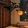 Bookshelf Decor for Book Lovers Halloween Library Lantern, Gothic Decorative Lamp, Vintage LED Cozy Aesthetic Bedroom Lighting Nook Light Bookworms,