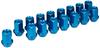 LEGGDURA RACING Wheel M12 X KIN36U KYO-EI (Kyoei Industry) Nuts, P1.25, Blue,