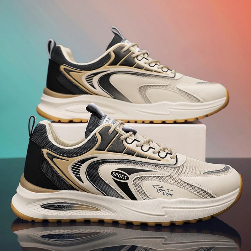 Модная повседневная обувь для мужчин, дышащие уличные прогулочные кроссовки, новые массивные спортивные кроссовки для бега, баскетбола, мужские кроссовки
