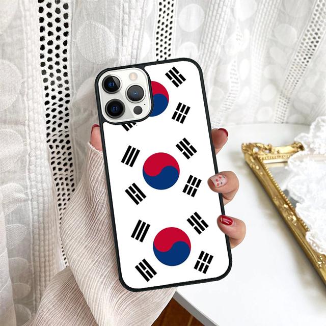 Чехол для телефона с флагом Южной Кореи для Samsung Galaxy S10 S22 S23 S24 Note 10 20 Lite S20 Plus S21 Ultra Задняя крышка