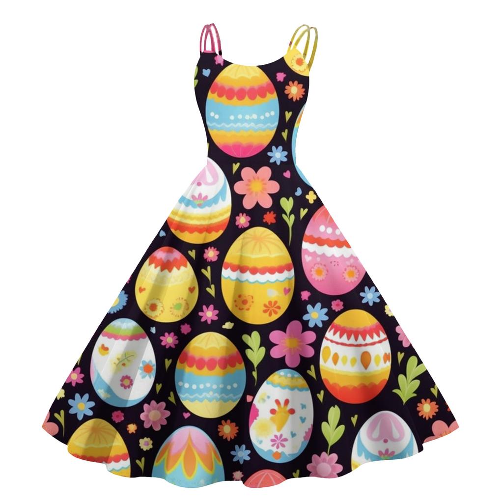 Женское платье с принтом, сексуальное, с открытыми плечами, в стиле панк, винтажное