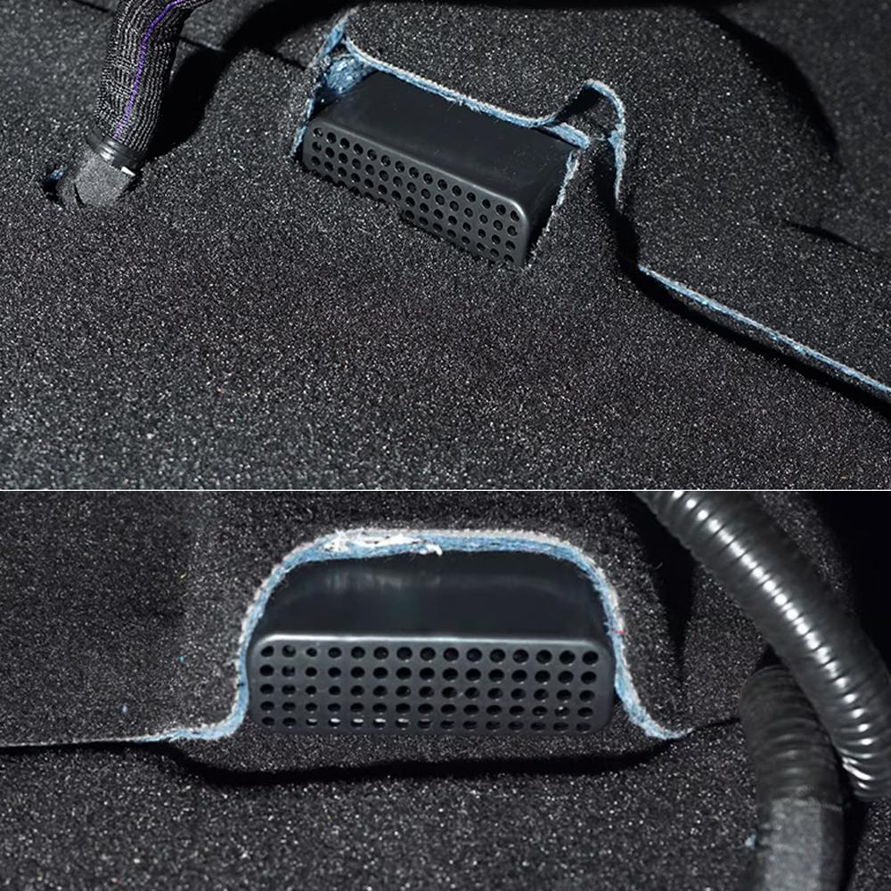 Для Ford Explorer U625 ST 2020~2025 автомобильное сиденье вентиляционное отверстие салона пылезащитный чехол вентиляционная решетка заглушка для ног отделка аксессуары