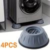 4pcs/set Anti Vibration Pads for Washing Machine - Noise Dampening Protects Laundry Room Floor Laundry Accessories