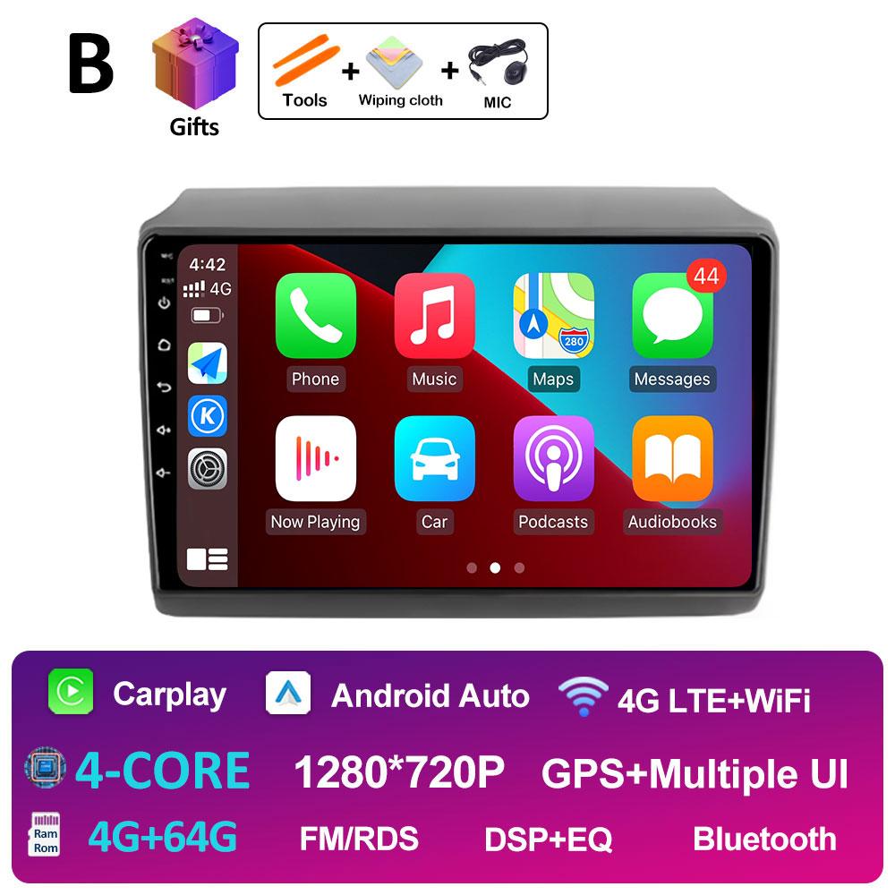 Для Fiat Ducato 2007 2008 2009 2010 - 2015 Android 14 Автомобильный Аудио Видео Мультимедийный Плеер Вентилятор охлаждения GPS Навигация Аксессуары