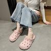 Baotou Hole Shoes Female Cute New Non-slip Summer Wear Breathable Deodorant Eva Beach Slippers