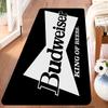 King Of Beer B-Budweiser Door Mat Kids Room Bedroom Decoration Balcony Anti-Slip Doormat Living Room Doormat Area Rug