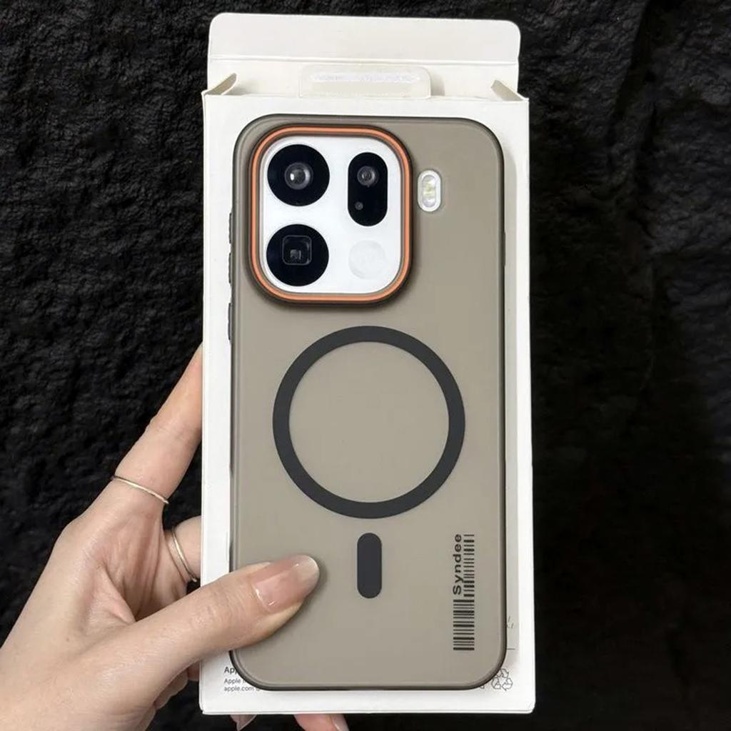 Официальный Candy PC Матовый Прозрачный Чехол Для Magsafe Для OPPO Find X9 X8 X7 Ultra Pro X8S Plus Магнитный Полупрозрачный Матовый Жесткий Чехол