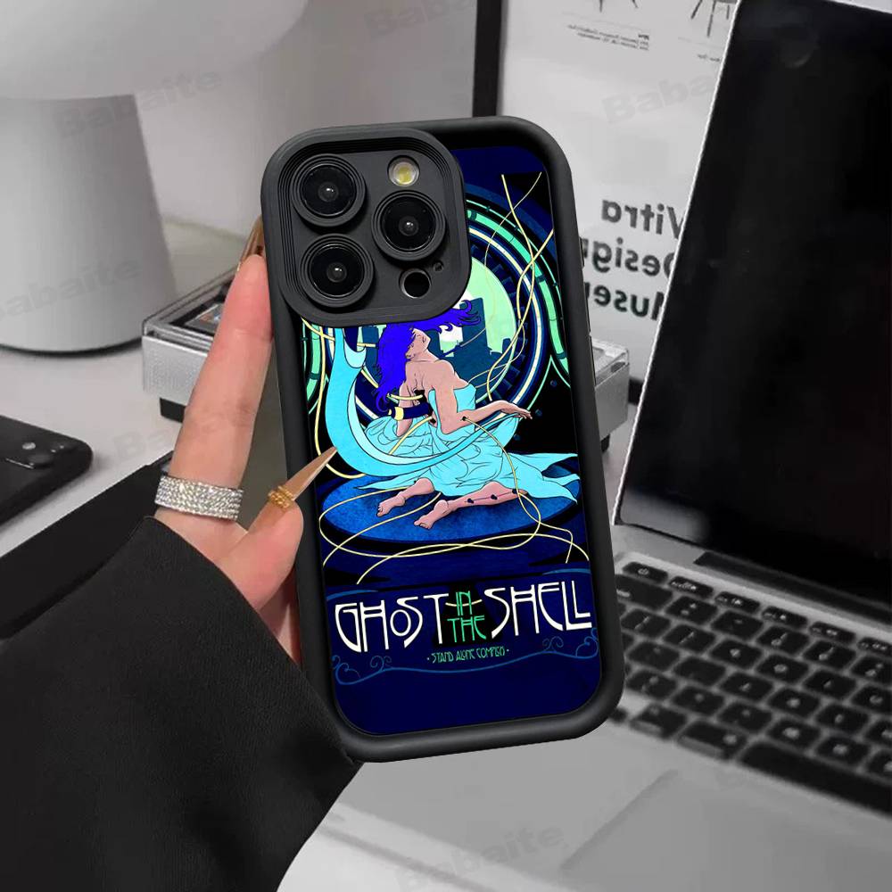 Чехол для телефона Аниме G-ghost In The S-shell для Samsung S26 S25 S24 S23 S22 S21 S20 F06 M16 Note 20 FE Ультрамягкий силиконовый ТПУ чехол